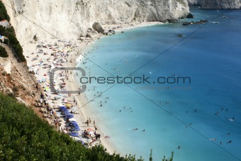 Beach on Greek island