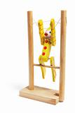 Wooden Toy Gymnast
