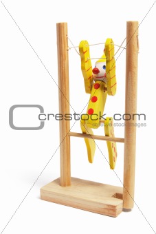 Wooden Toy Gymnast