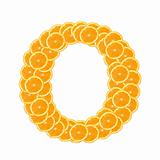 orange fruit alphabet