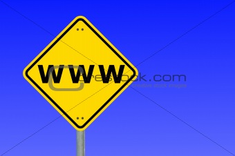 www or internet concept