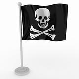 Flag of pirate