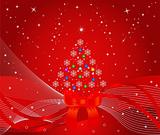 Christmas tree - vector