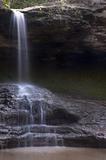 small blurred waterfall