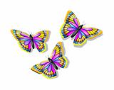 Stainglass Butterflies