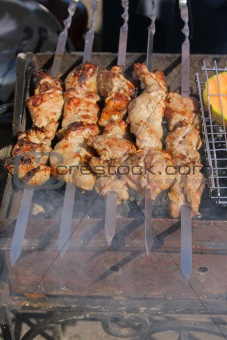 Grilled meats