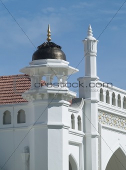 Detail of the Kapitan Keling Mosque