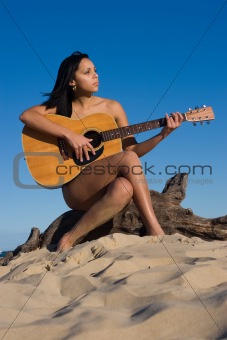 Nude Guitarist