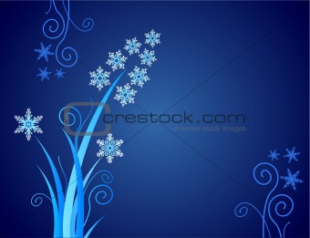 snowflakes flower / christmas ornament