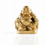 Faux Golden Buddha