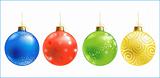 Christmas ball /  ornament / vector