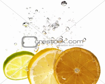 Splasing citrus