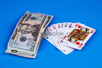 Money and card