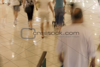 People in motion