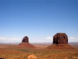 View of the Monument Valley in Utah