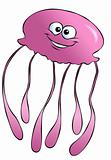 Cute Pink Jellyfish