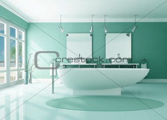 luxury modern bathroom