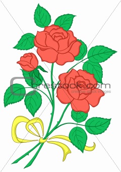 Flowers red rose