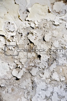 Old wall - pealing paint