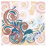 vector seamless floral background 