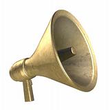 Golden megaphone