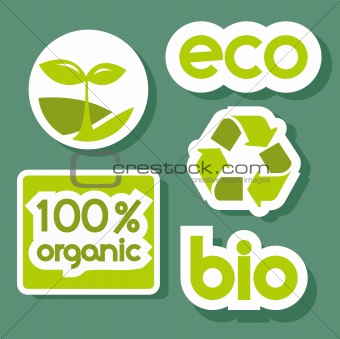 Green stickers