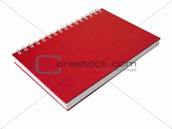 Red cover Notebook