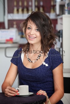 Looking Cute in the Cafe
