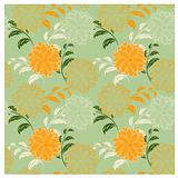 vector seamless  floral  background.