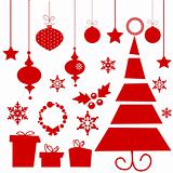Elements for christmas design