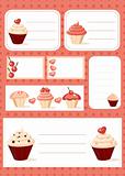 Cupcake labels