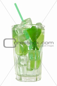 green cocktail