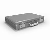 Gray briefcase 