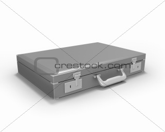Gray briefcase 