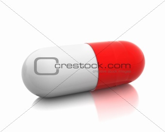 Single red pill 