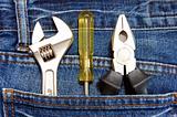 tools and jeans