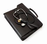 Doctors' case with stethoscope