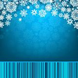 blue christmas background. EPS 8