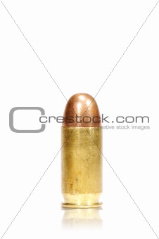 Bullets on white background isolated