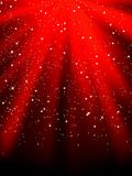 Stars on red striped background. EPS 8