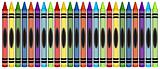 Group of Colorful Large Crayons