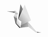 Origami stork
