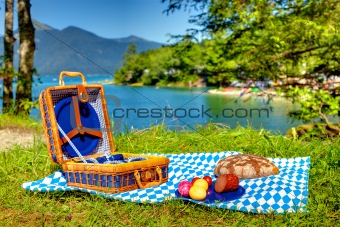 bavarian outdoor picnic