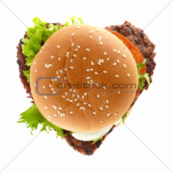 hamburger heart
