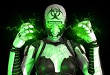 Bio warfare cyborg soldier