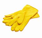 Yellow gloves 