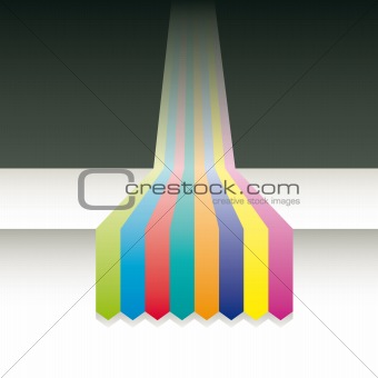Arrows background vector abstract