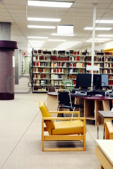 University library vertical