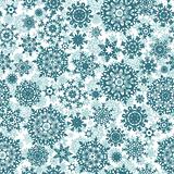 Light blue christmas seamless pattern. EPS 8