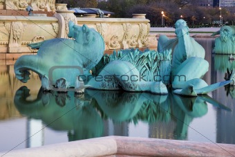 Detail of Buckingham Fountain  